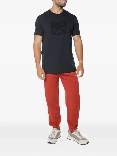 Tricou Armani Exchange cu imagine albastru