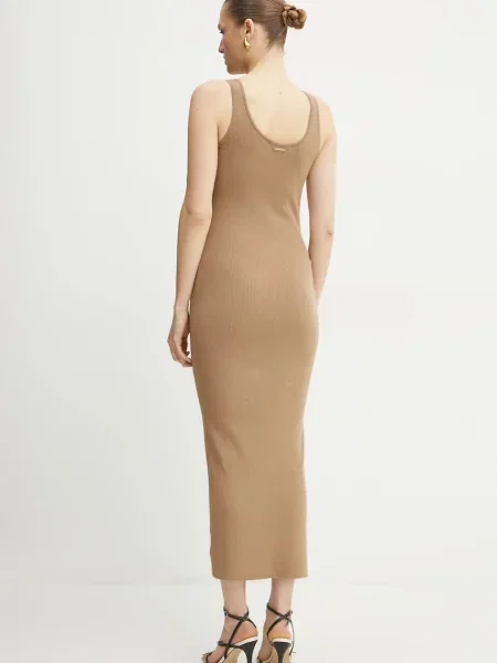 MICHAEL Michael Kors rochie din lana verde