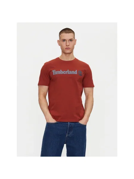 Timberland Póló Regular Fit piros