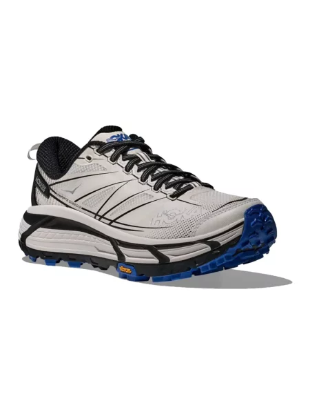 Sneakersy Hoka One One sznurowane koronkowe szare