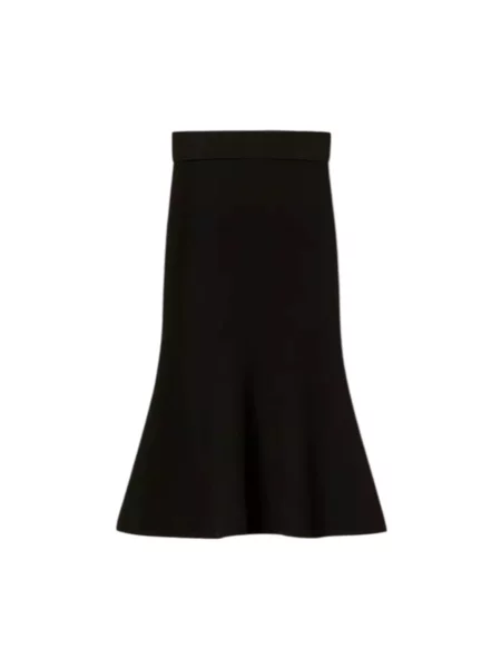 Twinset spódnica midi rozkloszowana czarny