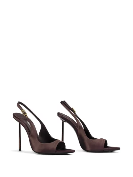 Pantofi cu toc Le Silla slingback maro
