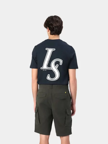 Повсякденні шорти Lyle & Scott оливковий