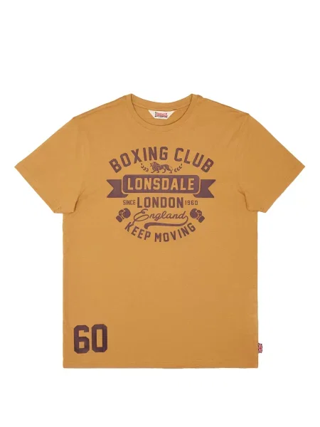 Футболка Lonsdale желтая