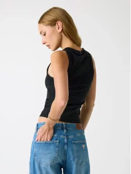 Top Guess Jeans bílý