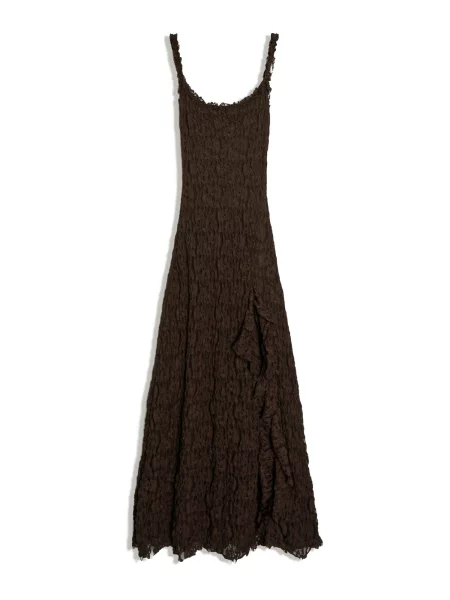 Bershka Rochie ciocolatiu