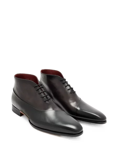 Ghete desert Magnanni din piele negru