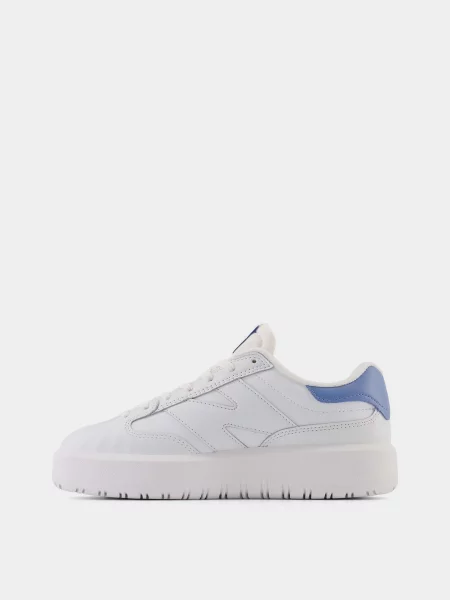 New Balance Кеди низькі Шкіра білий