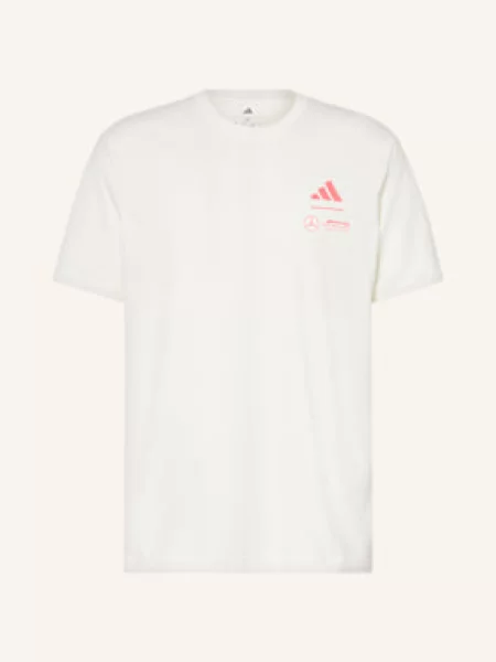 Koszulka Adidas Mercedes AMG Petronas Formula One krótki rękaw pomarańczowy XXL biały