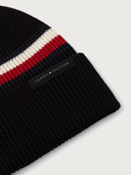 Czapka Tommy Hilfiger czarna