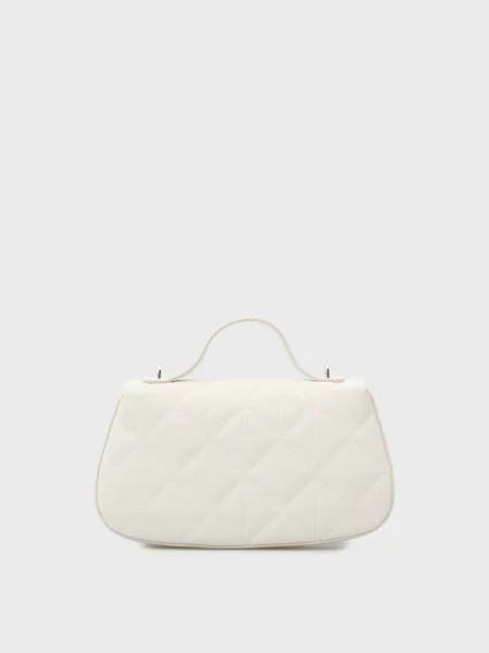 Стьобана сумка Calvin Klein біла