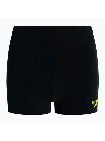 Speedo Boomstar Splice Aquashort мъжки боксерки за плуване черни/жълти черно