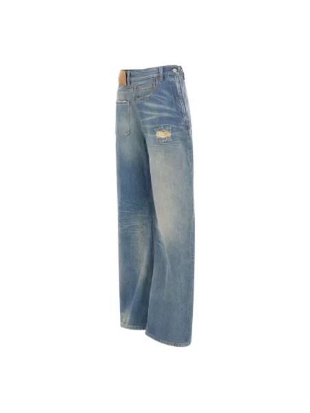 Maison Margiela jeansy niebieskie
