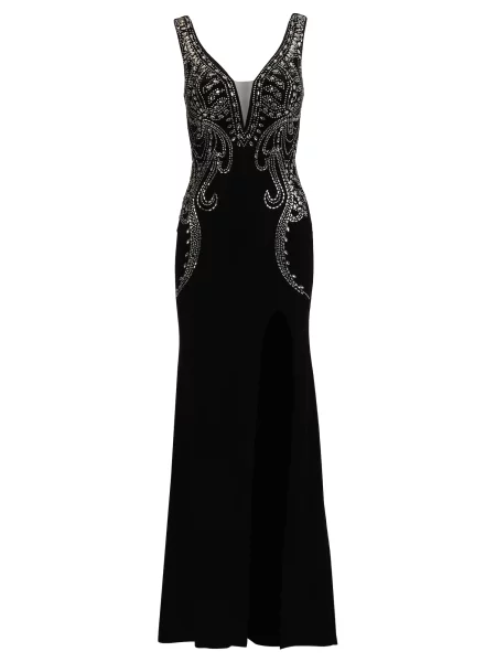 Kraimod Rochie de seară / transparent negru