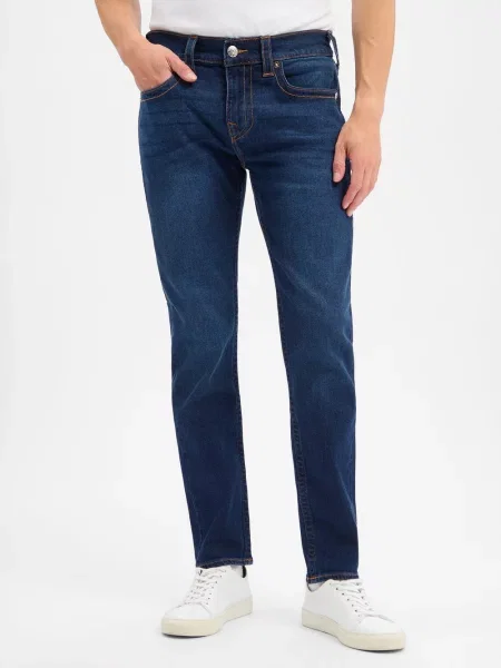True Religion Dżinsy o kroju skinny fit Mężczyźni niebieski
