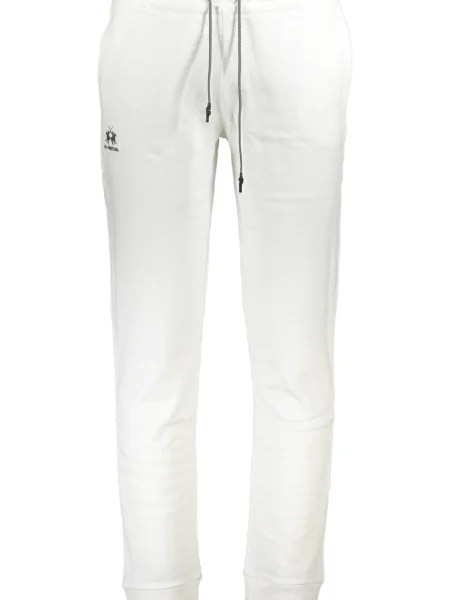 Pantaloni La Martina alb
