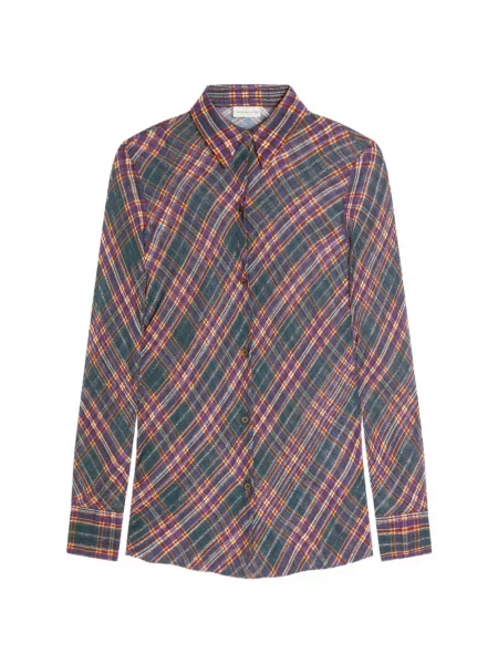 Cămașă Dries Van Noten albastru