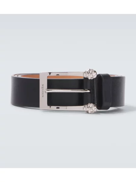 Curea Alexander Mcqueen din piele negru