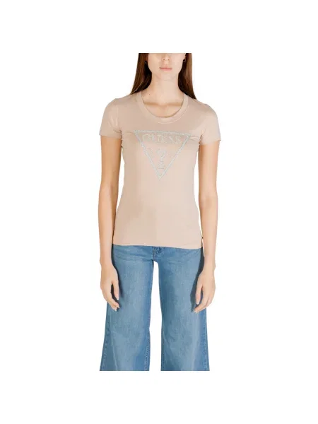 Tricou Guess scurt albastru