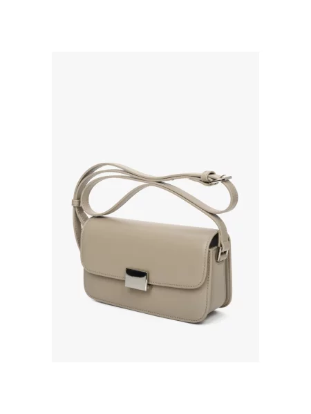 Шкіряна сумка Estro сіра
