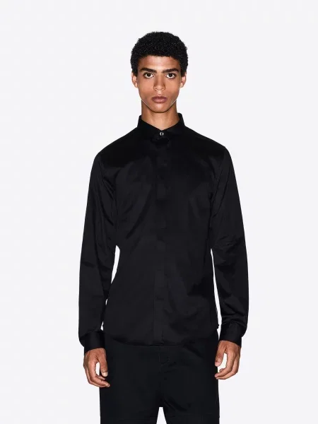 Cămașă Armani Exchange negru