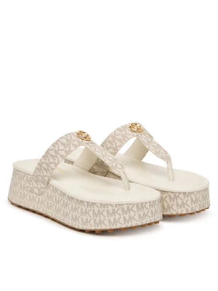 Japanke MICHAEL Michael Kors Koya Flip Flap Krem