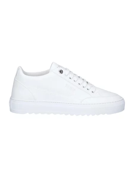 Sneakersy Mason Garments skórzane białe
