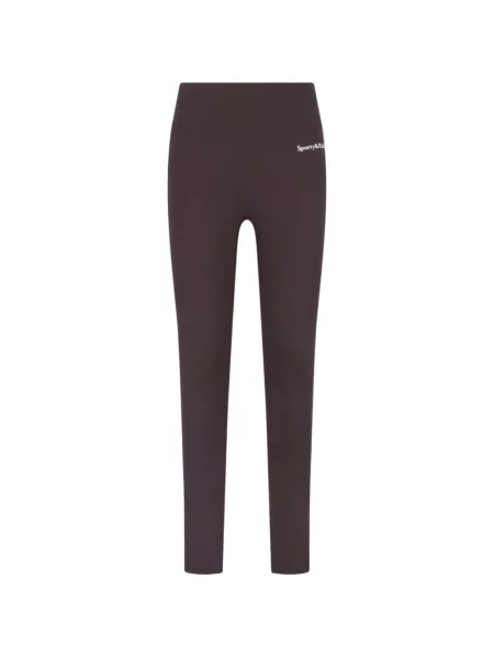Leggings Sporty & Rich cu imagine maro