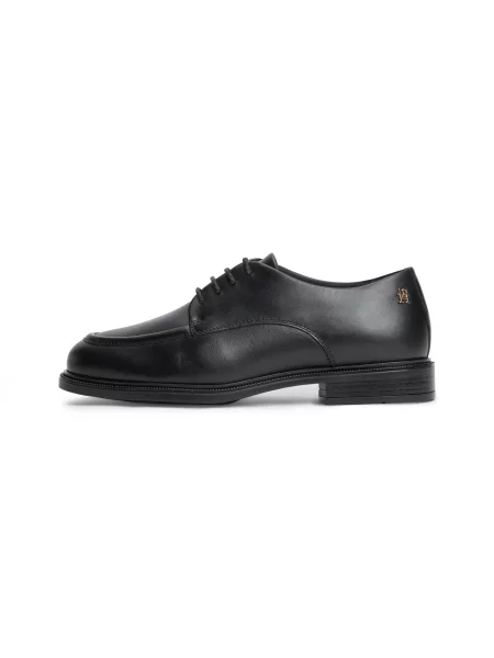 TOMMY HILFIGER Pantofi cu șireturi negru