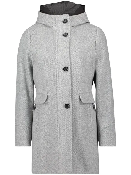 GIL BRET Prechodný kabát svetlosivá