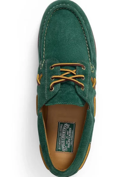 Замшевые мокасины Polo Ralph Lauren