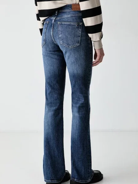 Tommy Jeans jeansy flare granatowe
