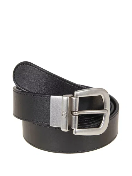 Curea Valentino Garavani din piele negru
