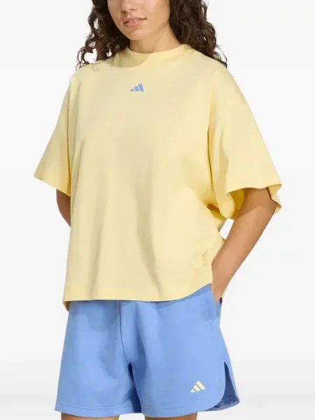 Pantaloni scurți Adidas cu autograf alergare cu imprimeu geometric albastru