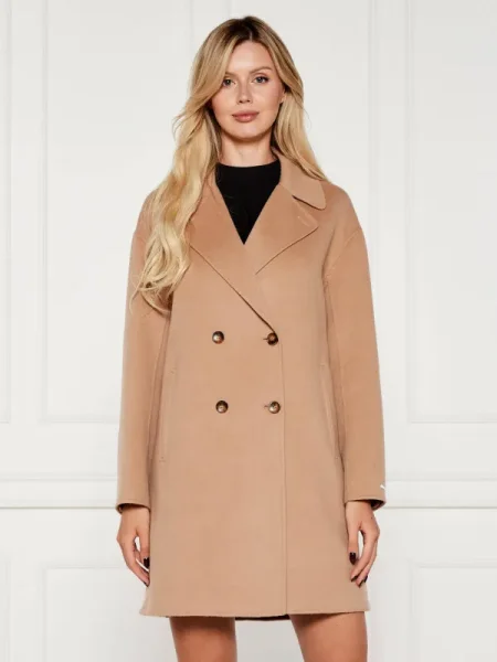 Marella Palton de lână Good maro