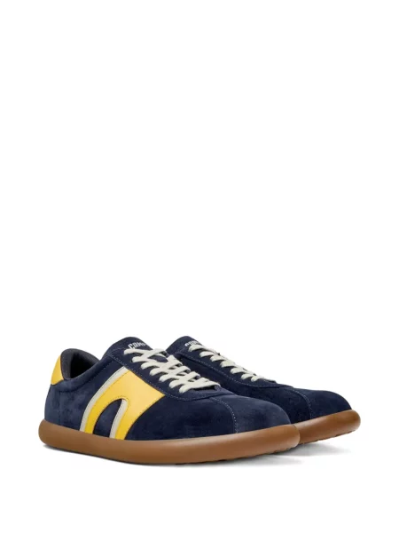 Sneakerși Camper din piele albastru