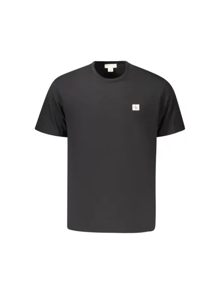 T-shirt z naszywką z logo Calvin Klein czarna