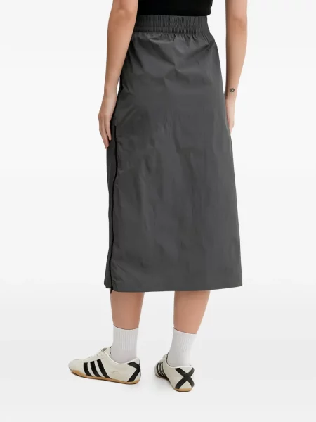 Komplet dresowy Adidas koronkowy sznurowany w paski różowy