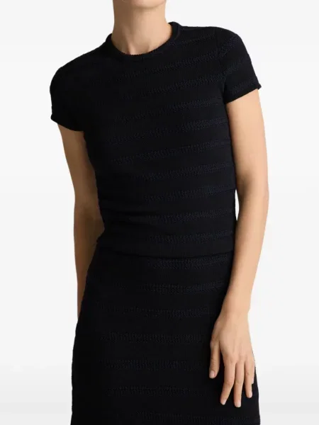 Tricou St. John cu dungi negru