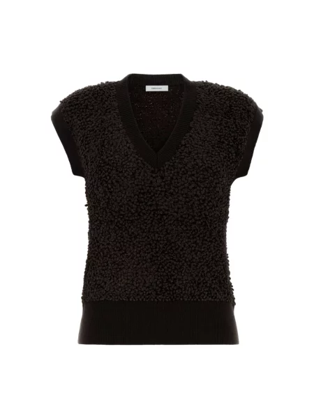 Bukiecik sweter Ferragamo brązowy