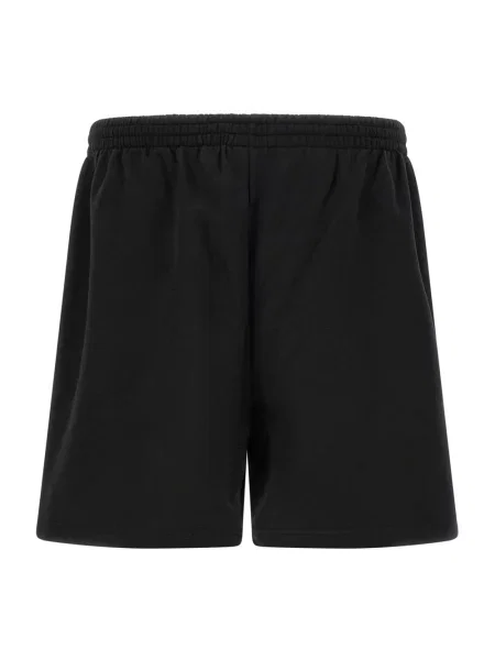 Spodenki sportowe Balenciaga z logo czarne