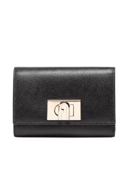 FURLA Peněženka Ares zlatá černá