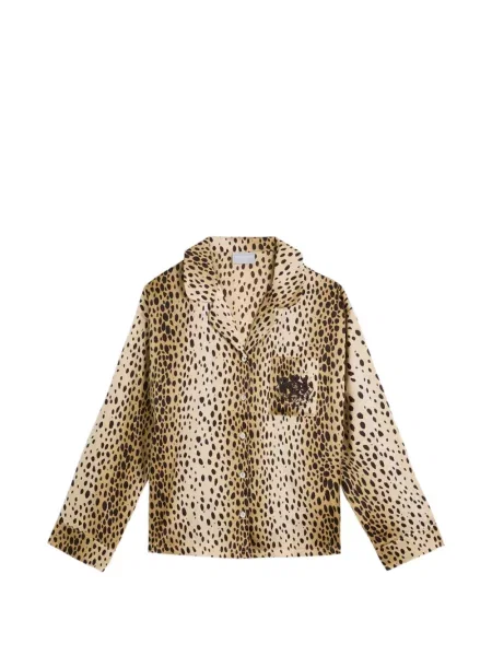 Pijamale Juicy Couture din satin cu imagine