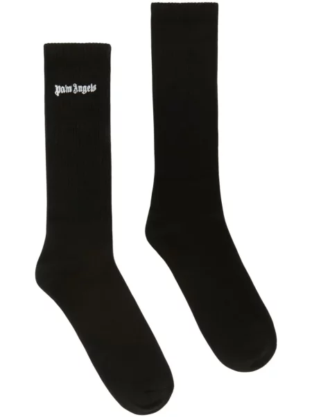 Șosete Palm Angels cu broderie negru