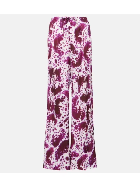 Pantaloni Dries Van Noten roz