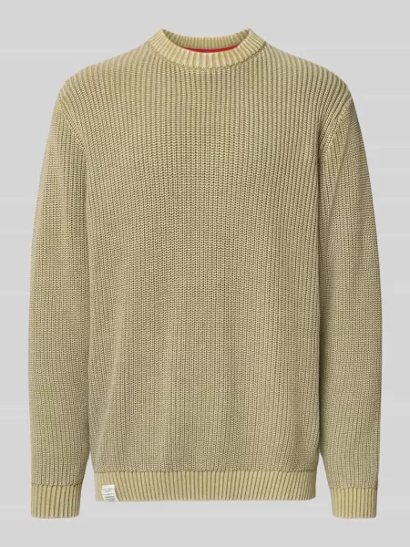 Sweter o kroju regular fit z czystej bawełny model ‘PARKER CREW’ Pepe Jeans