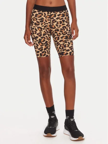 Спортивные шорты Reebok бежевые