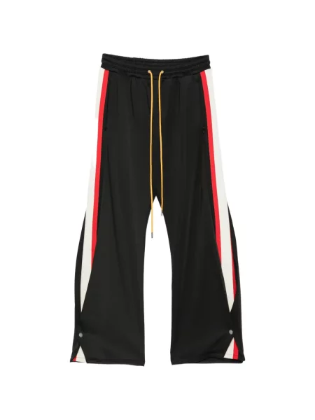 Pantaloni Diet Starts Monday cu dungi alergare negru