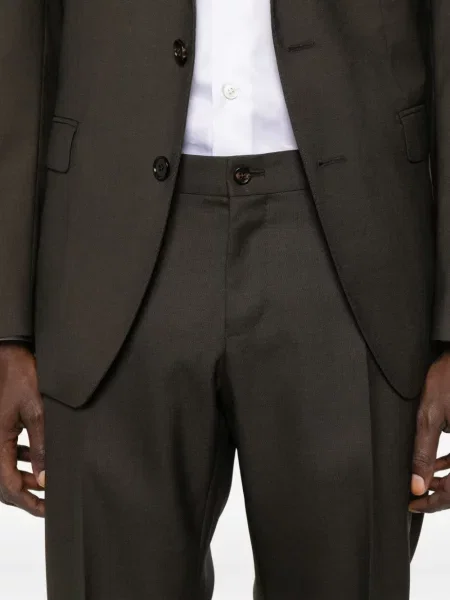 Costum Dolce & Gabbana de lână de costum maro