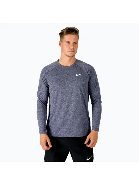 Tricou sport Nike cu mâneci lungi albastru